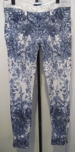 Mother Jeans Womens 28 The Looker Ankle Zip My Lady Hot At Hands Floral Skinny - Picture 1 of 4