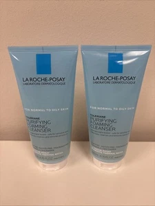 2 Pk La Roche-Posay Toleriane Purifying Foaming Facial Cleanser 6.76 oz B98-88 - Picture 1 of 2