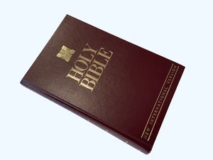 NIV Classic Cross Reference Bible 1988 Hardcover Red Letter 1984 - Imagen 1 de 12