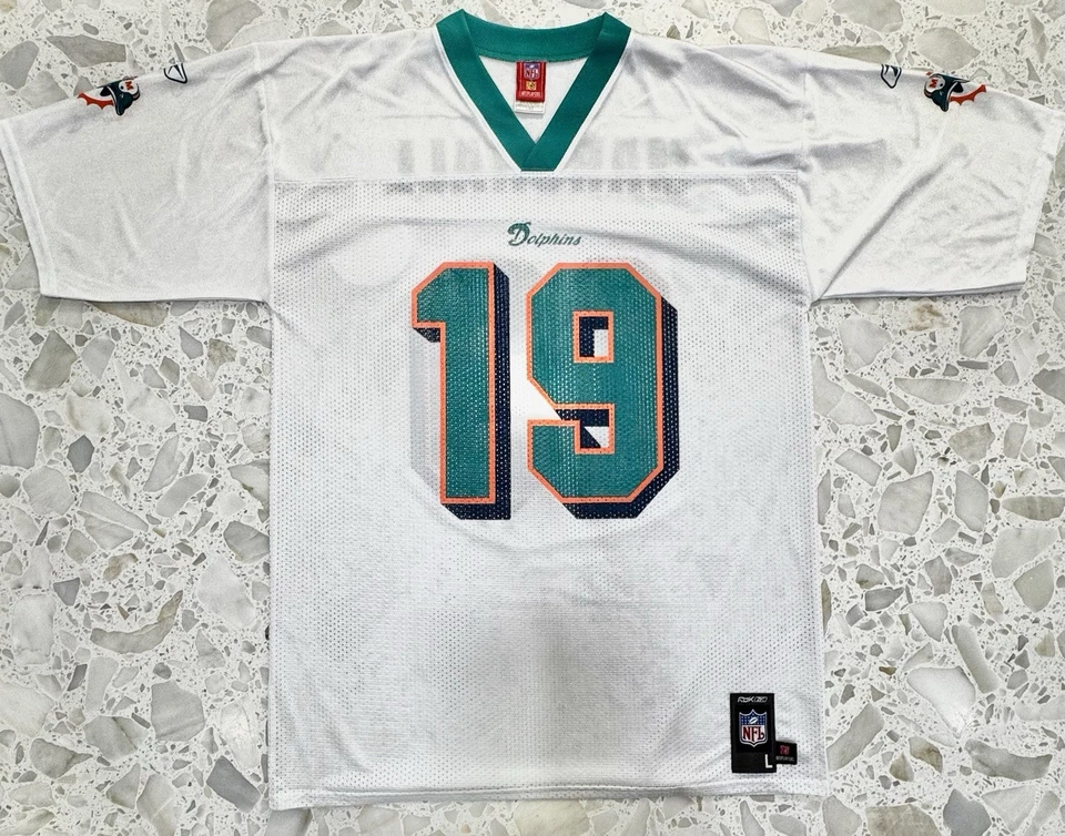 Miami Dolphins Football Jersey Marshall #19 Size L - Image 1 of 4
