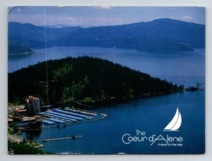 Postal de 6,5x4" The Coeur d'Alene - Resort on the Lake - Idaho - Imagen 1 de 2