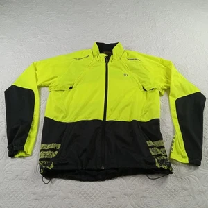 Pearl Izumi Cycling Barrier Elite Series Jacket Mens 2XL Neon Vented Flaws EUC - Picture 1 of 13