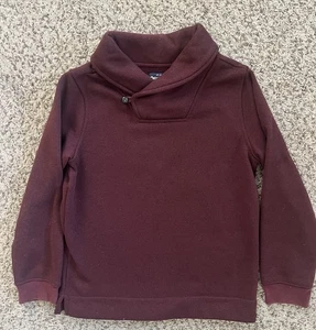 OSH KOSH B'GOSH BOYS BURGUNDY KNITWEAR CARDIGAN SWEATER SIZE 14 - Picture 1 of 4