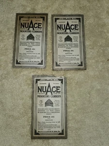 (D2) --- NuAge NuAce Photo Mounts 3 Pkgs - Picture 1 of 2