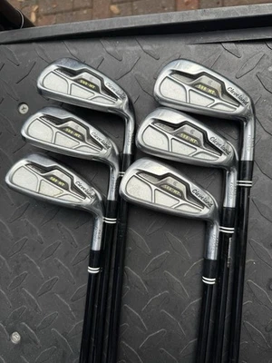 Cleveland Golf 588 MT Golf Clubs 6-DW Irons R Flex Graphite Matching Set RH - Image 1 of 4