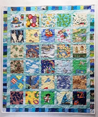 Edredón para bebé I SPY #17-38" X 44" I SPY, edredón de pared, colcha para regazo, edredón para niños pequeños Foto 1 de 4