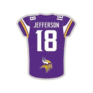 NFL Jewelry Caps PIN Minnesota Vikings Jefferson Jersey