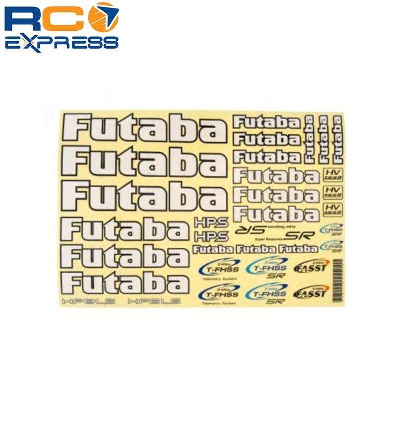 Futaba Decal Sheet for Surface Vehicles FUTEBB1179 - Image 1 of 1