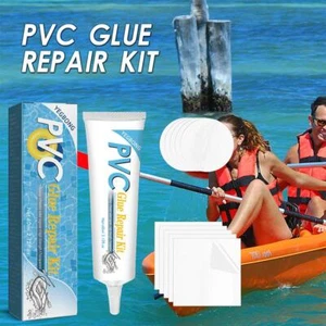 Glue Kit repair inflatable canoes kayaks sail boats boards paddle dinghy U8D2 - Picture 1 of 14