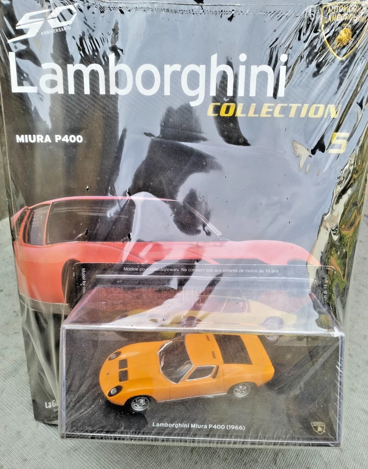 AUTOMODELLO 1 /43-LAMBORGHINI COLLECTION MIURA P400-1966-BLISTER IN BOX-MA7 - Immagine 1 di 3