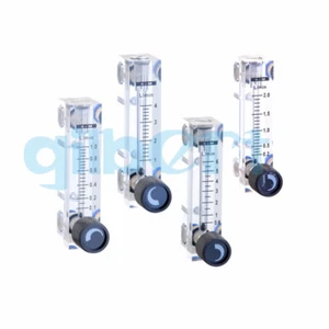 LZT-4T Fit Tube O.D 6mm PMMA Gas Flowmeter Air Flow Meter Panel Type Rotameter - Picture 1 of 1