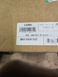 Lenox Fine Bone China Opal Innocence Saucers Pattern New 5 7/8" Set of 12 - Picture 1 of 1