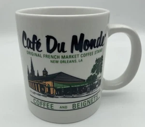New Orleans Mug Large Coffee Tea Café' Du Monde Souvenir M Ware Ceramic - Picture 1 of 7