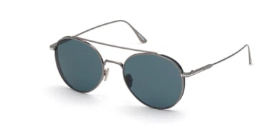 Gafas de sol para hombre Tom Ford FT 0826 Declan 12V rutenio/verde azulado piloto Foto 1 de 4