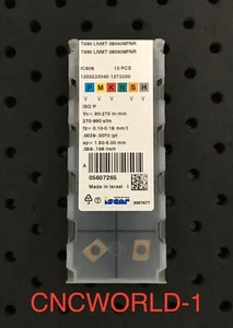 10 Stück Iscar T490 LNMT 0804PNR IC808, 1 Karton Original Iscar! - Bild 1 von 4