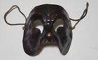 VINTAGE HAND MADE LEATHER VENETIAN MASK