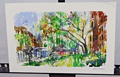 Misha Lenn Commonwealth in Bloom Seriolitografía Obra de Arte y Certificado Foto 1 de 4