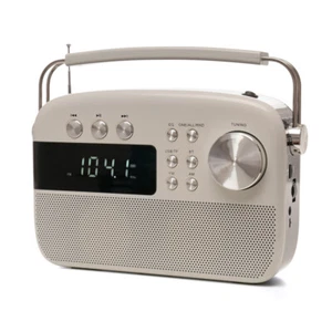 LLOYTRON 2 BAND ENCORE RECHARGEABLE PORTABLE READIO & MUSICSTREAM - N6407WH - Picture 1 of 6