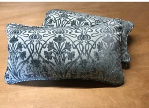 Iliv Teal Tiverton Kissen, Reißverschluss und Paspel 16" Kissen William Morris Stil - Bild 1 von 2