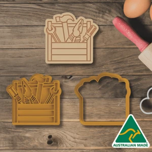 Tool Box Cookie Cutter and Embosser Stamp - Picture 1 of 5