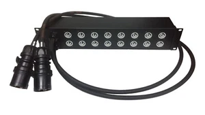 DG Systems - Interfaccia rack 16 uscite Powercon da 2 CEE 16A 3P - Made in Italy - Picture 1 of 1