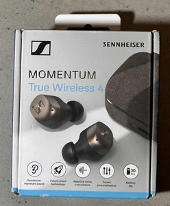Caja y accesorios solo para Sennheiser Momentum True Wireless 4 (negro cobre) - Imagen 1 de 8