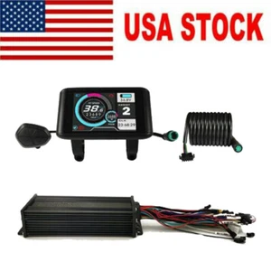 Ebike Controller 36V 48V 52V 1500W Mode Sinewave LCD Display Support 3-mode FS - Picture 1 of 17