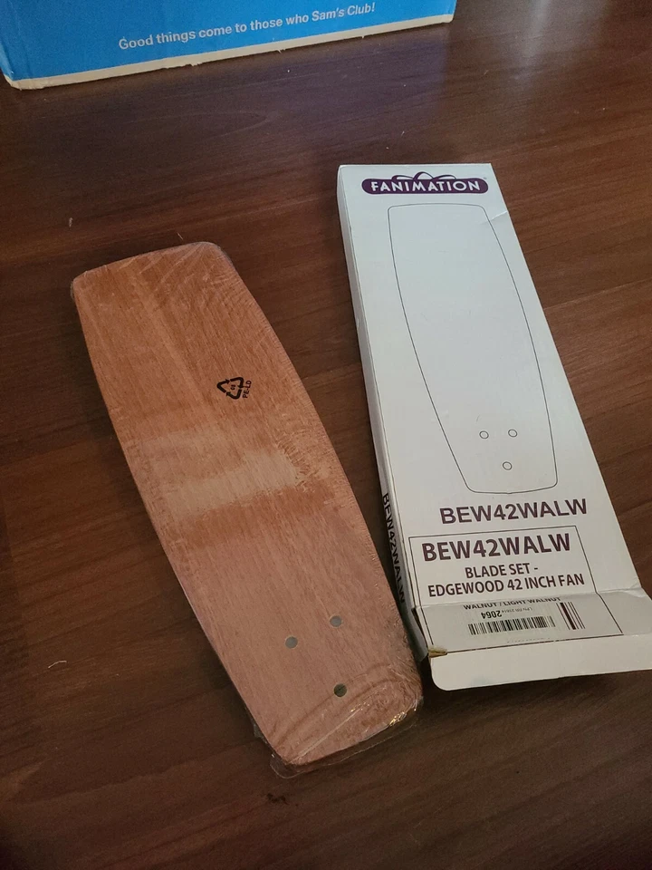 Fanimation my Blades, Set of 5, 42" walnut/light walnut  - Image 1 of 1