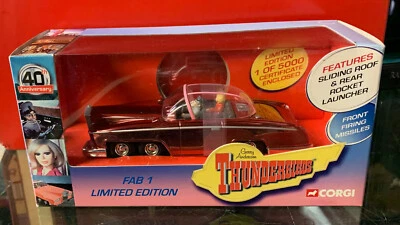 Corgi Fab 1 Thunderbirds 40th Anniversary chase Limited Edition pink overchrome! - Image 1 of 4