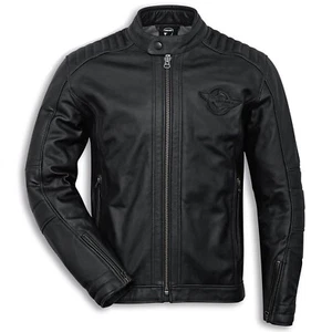 Ducati Heritage C3 Men's Motorbike Racing Leather Jacket - Picture 1 of 4