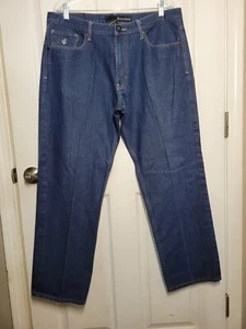 Rocawear Jeans Größe 36 x 31 Classic Fit blau bestickt Logo Taschen Denim - Bild 1 von 7