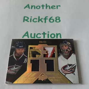 Upper Deck UD 08-09 Black Patch Jersey Dual Nash/Leclaire 06/25 *READ DESC* - Picture 1 of 3