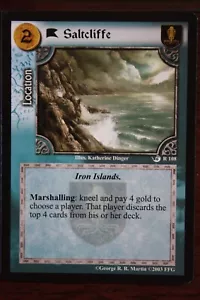 Juego de Tronos CCG - "Saltcliffe" #R 108 - Imagen 1 de 1