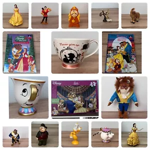 DISNEY BEAUTY & THE BEAST - Choose Toy Figures Soft Toys Mugs Belle - Picture 1 of 53