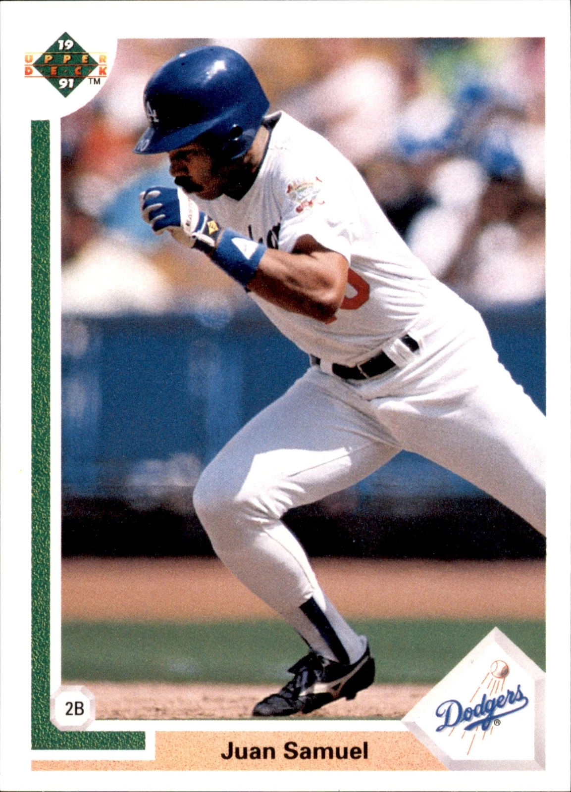 Juan Samuel #117d 1991 Upper Deck
