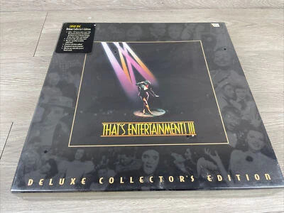 THAT'S ENTERTAINMENT! III  Ltd. Ed. Deluxe Collectors 4 LaserDisc BOX SET NEW - Image 1 of 4