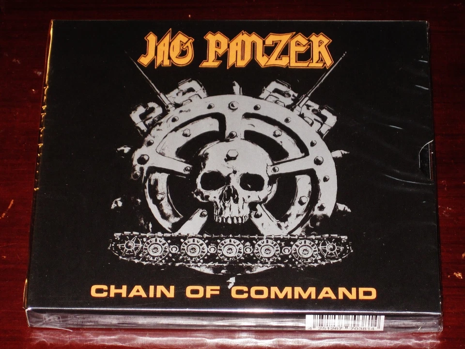 Jag Panzer Chain of Command CD 2019 Remaster High Roller Germany Slipcase