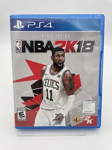 NBA 2K18 | Kyrie Irving | PlayStation 4 (PS4), 2017 | CIB | Tested & Works - Picture 1 of 3