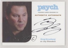 2015 Cryptozoic Psych Seasons 5-8 Greg Grunberg Jay Gianukos as #GG Auto 0tw4