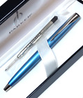 Parker Latitude Ballpoint Pen Blue & CT Med Pt New In Box $60.00 FRANCE