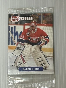1991-92 Pro Set Gazette Pack Patrick Roy - Bild 1 von 2
