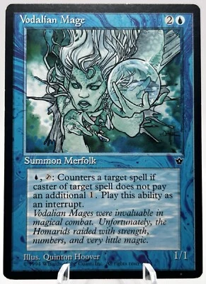 Vodalian Mage (Hoover) Fallen Empires MTG LP - Image 1 of 2