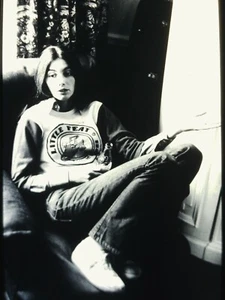 EMMY LOU HARRIS - cantante country USA - diapositiva 35mm originale vintage - anni '70 - Foto 1 di 2