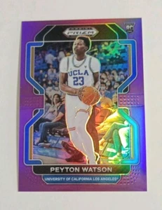 PEYTON WATSON 2022 Panini Prizm Basketball Draft Picks Purple Prizm /75 #27 - Picture 1 of 7