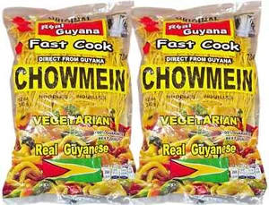 Echte Guyana Schnellkoch Chowmein Nudeln (12 Unzen pro Stück) 2er-Pack - Bild 1 von 1