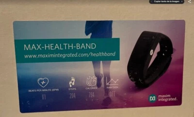 Fitness tracker / Pulsera de actividad Maxim MAX-HEALTH-BAND, Android/IOS - Imagen 1 de 3