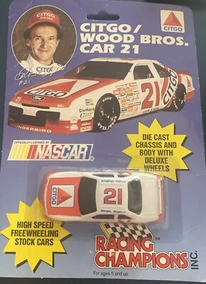 Racing Champions NASCAR CITGO Wood Bros. Coche 21 Morgan Shepherd Foto 1 de 4