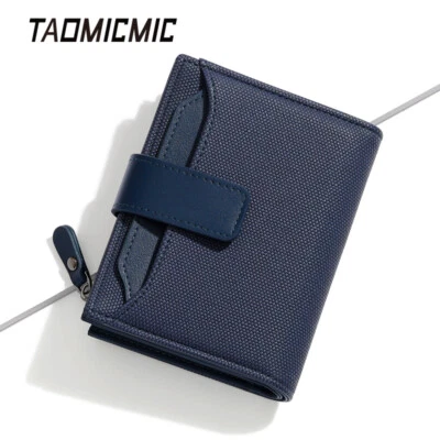 RFID Blocking Women Wallet Small Leather Credit Card Holder Mini Bifold Purse US - Image 1 of 4