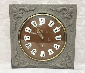 PENDULE HORLOGE MURALE ATYPIQUE VINTAGE JAZ ELECTRONIC FRANCE COLLECTOR RETRO - Picture 1 of 7