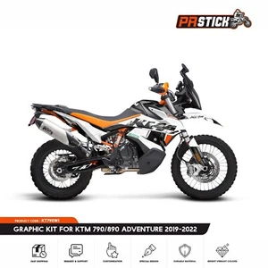 PRSTICK Graphic kit for KTM 790-890 Adventure 2019 / 2022 Decal Sticker Kit - Bild 1 von 4